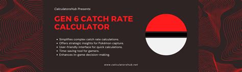 catch rate calculator gen 8|Iba pa.